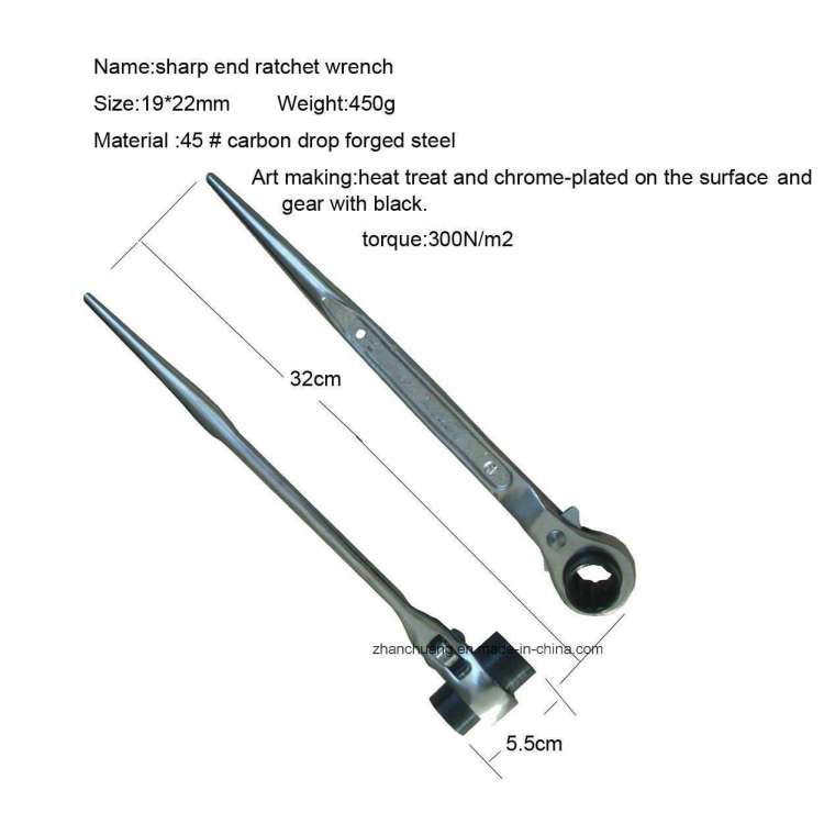 High Quality of Scaffolding Ratchet Wrench