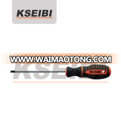 Slotted KSEIBI Brand Screwdriver with TPR Handle