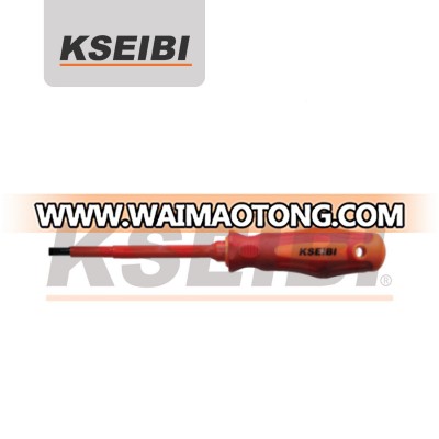 CRV Material KSEIBI Brand VDE Insulated Slotted Screwdriver