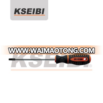 Star Tamperproof KSEIBI Brand Screwdriver with TPR Handle