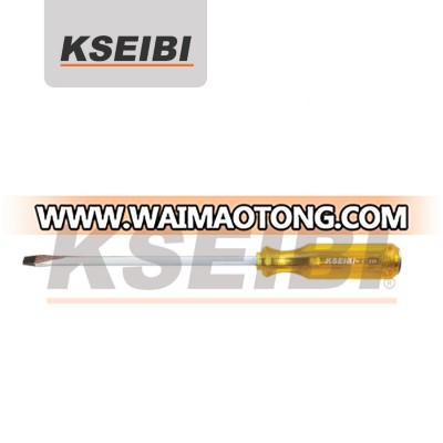 Go-throug KSEIBI Brand Slotted Screwdriver with Plastic Handle