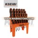 Made in China high quality screwdriver bit set with TPR Handle-KSEIBI