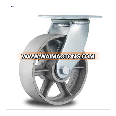 Heavy Duty Swivel KSEIBI Cast Iron Wheel Caster for Trolley