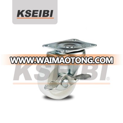 Light Duty Swivel KSEIBI PP Wheel Caster for Trolley