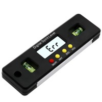 Strong Magnetic Level Ruler Electronic Digital Display Spirit Level Instrument Inclinometer Angle Ruler